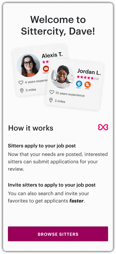 Welcome + How It Works: introducing the invite feature.
